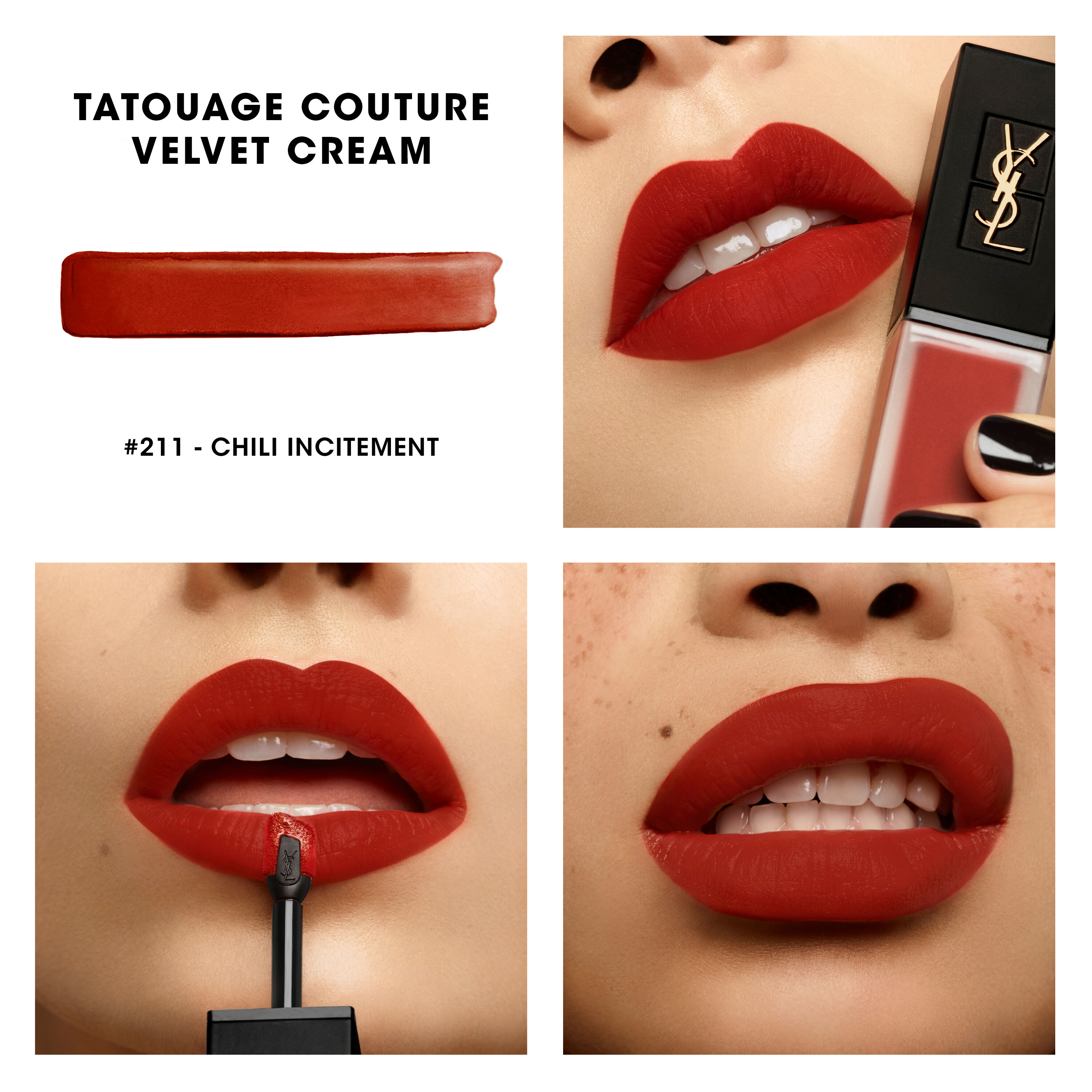 Tatouage Couture Velvet Cream Liquid Lipstick YSL Beauty